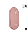 910-007014,Mouse Optic Logitech Pebble 2 M350s, USB Wireless/Bluetooth, Rose