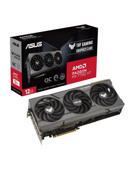 TUF-RX7700XT-O12G-GAMING,PLACI VIDEO Asus Asus Radeon TUF RX 7700 XT OC 12GB,"TUF-RX7700XT-O12G-GAMING"