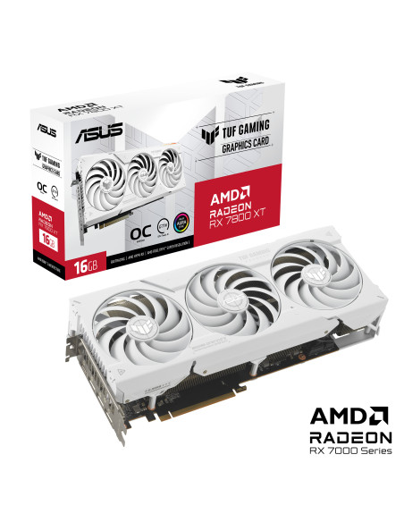 TUF-RX7800XT-O16G-WHITE-GAMING,PLACI VIDEO Asus As TUF Gaming Radeon RX 7800 XT OC 16G W,"TUF-RX7800XT-O16G-WHITE-GAMING"