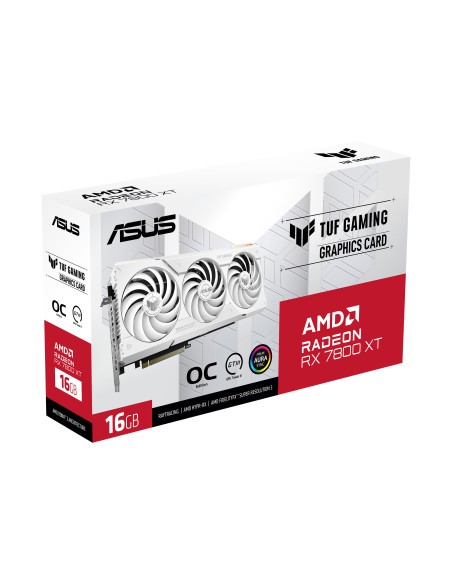 TUF-RX7800XT-O16G-WHITE-GAMING,PLACI VIDEO Asus As TUF Gaming Radeon RX 7800 XT OC 16G W,"TUF-RX7800XT-O16G-WHITE-GAMING"