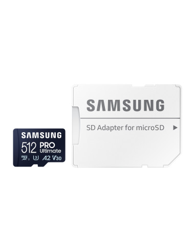 MB-MY512SA/WW,MEMORII. SD CARD Samsung SAMSUNG Pro Ultimate MicroSD 512GB,"MB-MY512SA/WW"
