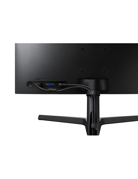 LS24R356FZRXEN,Monitor Samsung S24R356FZR, 60,5 cm (23.8"), 1920 x 1080 Pixel, Full HD, LED, 5 ms, Negru