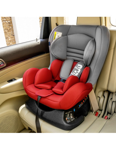 JU1200-DC-Grey-D-Red,Scaun Auto Juju Little Rider, Gri-Bordo