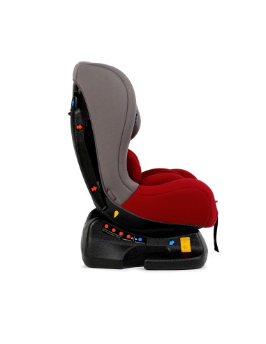 JU1200-DC-Grey-D-Red,Scaun Auto Juju Little Rider, Gri-Bordo