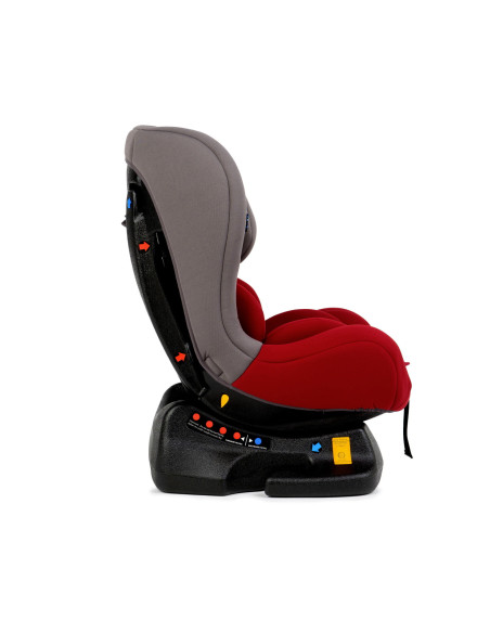 JU1200-DC-Grey-D-Red,Scaun Auto Juju Little Rider, Gri-Bordo