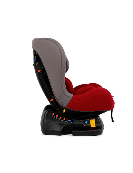 JU1200-DC-Grey-D-Red,Scaun Auto Juju Little Rider, Gri-Bordo