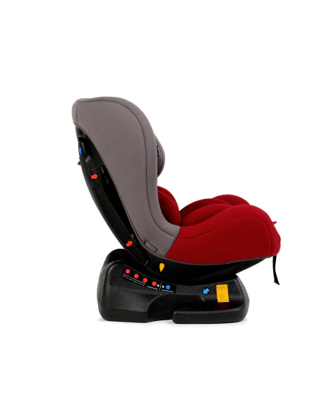 JU1200-DC-Grey-D-Red,Scaun Auto Juju Little Rider, Gri-Bordo