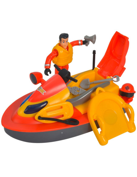 S109252570038,Jet ski Simba Fireman Sam Juno 16 cm cu figurina si accesorii