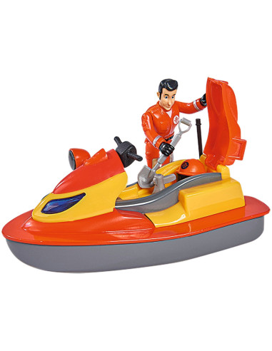 S109252570038,Jet ski Simba Fireman Sam Juno 16 cm cu figurina si accesorii