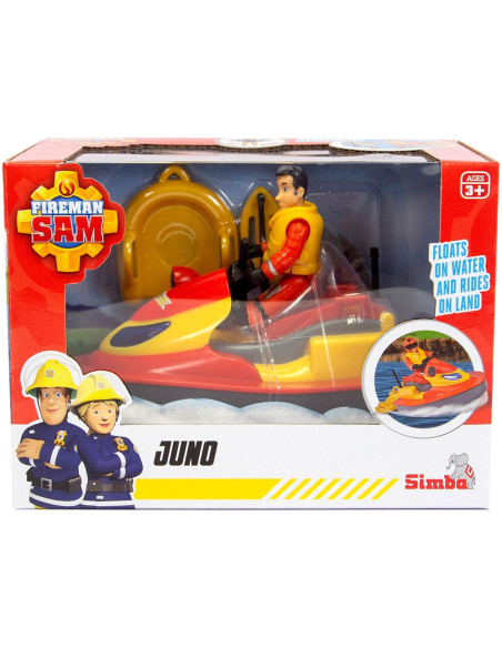 S109252570038,Jet ski Simba Fireman Sam Juno 16 cm cu figurina si accesorii