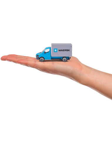 S212057290,Set Majorette MAERSK Logistic cu 4 vehicule