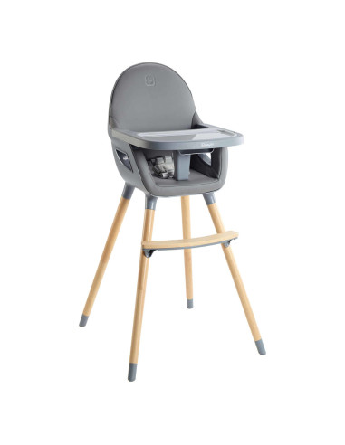 BB-BGO-5451,BabyGo - Scaun de masa transformabil Scandi Grey