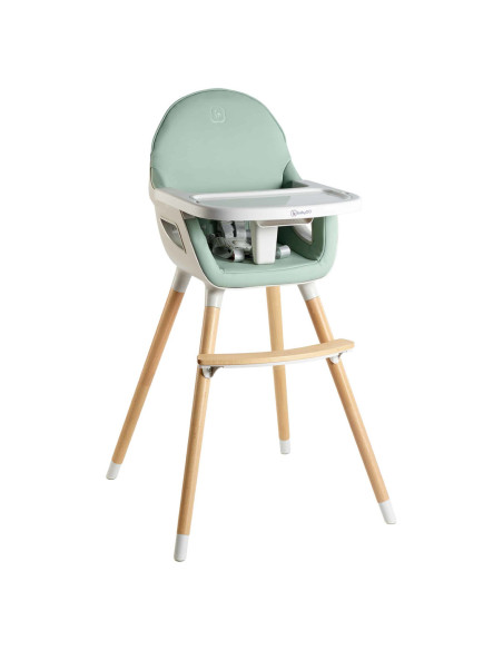 BB-BGO-5452,BabyGo - Scaun de masa transformabil Scandi Green