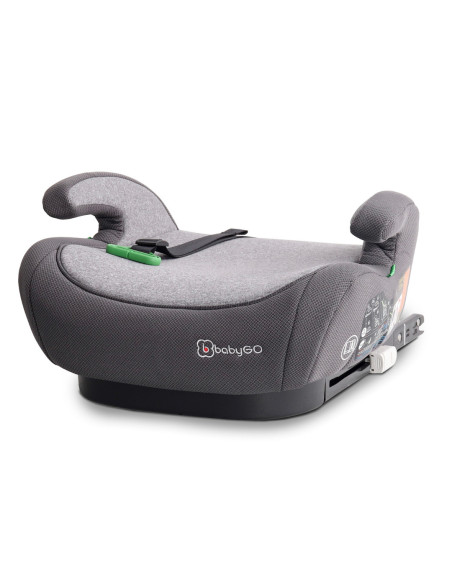 BB-BGO-3582,BabyGo - Scaun auto booster i-Size Bursa IV Grey, 125-150 cm, certificat R129