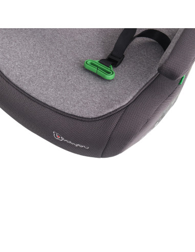 BB-BGO-3582,BabyGo - Scaun auto booster i-Size Bursa IV Grey, 125-150 cm, certificat R129