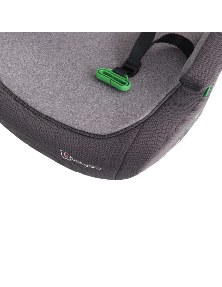 BB-BGO-3582,BabyGo - Scaun auto booster i-Size Bursa IV Grey, 125-150 cm, certificat R129