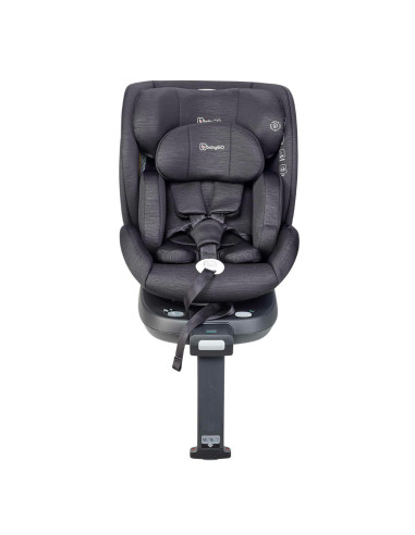 BB-BGO-2351,BabyGo - Scaun auto rotativ Prime 360, Black, 40-150 cm, certificat R129