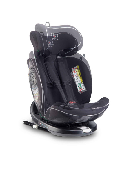 BB-BGO-2331,BabyGo - Scaun auto Nova2, Black, 40 -150 cm, certificat R129