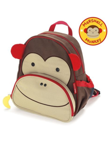 BS-210203,Skip Hop Ghiozdan Zoo – Maimutica