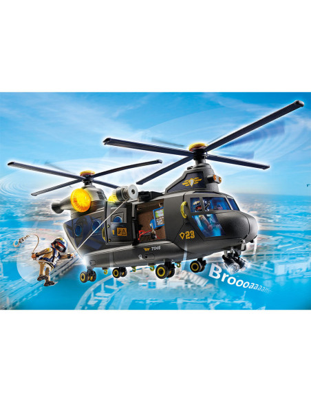 PM71149,PLAYMOBIL - AERONAVA ECHIPEI SWAT PM71149,PLAYMOBIL - AERONAVA ECHIPEI SWAT
