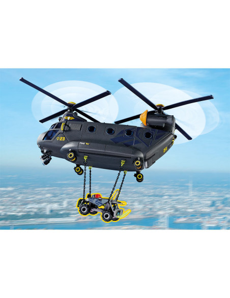 PM71149,PLAYMOBIL - AERONAVA ECHIPEI SWAT PM71149,PLAYMOBIL - AERONAVA ECHIPEI SWAT