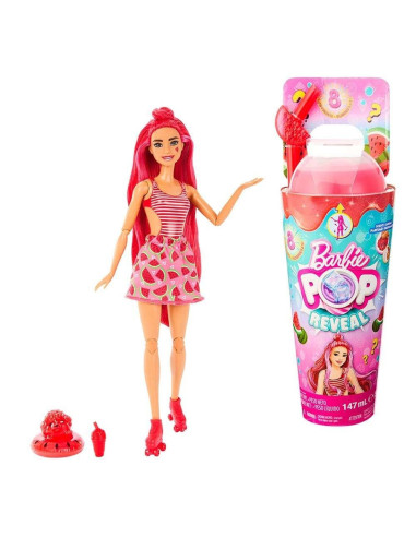 MTHNW43,Barbie Pop Reveal Papusa Barbie Watermelon