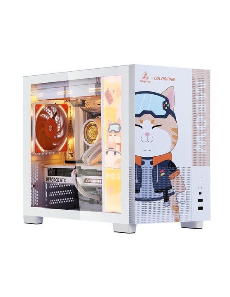 MEMPHIS-S-MEOW-L,Carcasa Segotep Memphis S Meow L alba