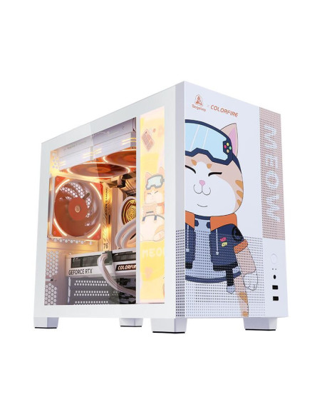 MEMPHIS-S-MEOW-L,Carcasa Segotep Memphis S Meow L alba