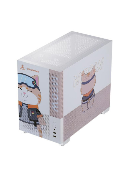 MEMPHIS-S-MEOW-L,Carcasa Segotep Memphis S Meow L alba
