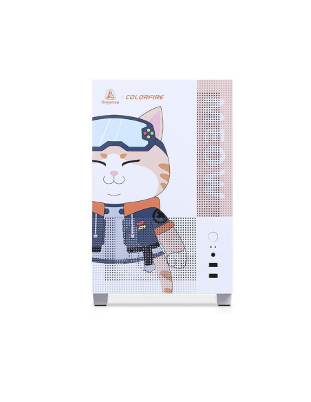 MEMPHIS-S-MEOW-L,Carcasa Segotep Memphis S Meow L alba