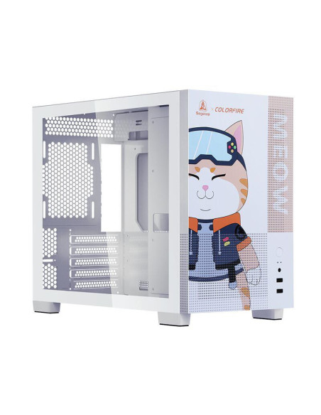 MEMPHIS-S-MEOW-L,Carcasa Segotep Memphis S Meow L alba
