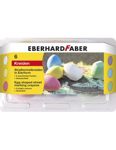 EF526510,Creta 6 culori forma ou desen asfalt eberhard faber