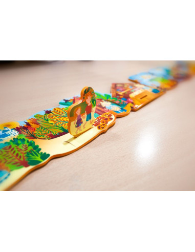 ML35263,Poveste puzzle Hansel si Gretel - Miniland