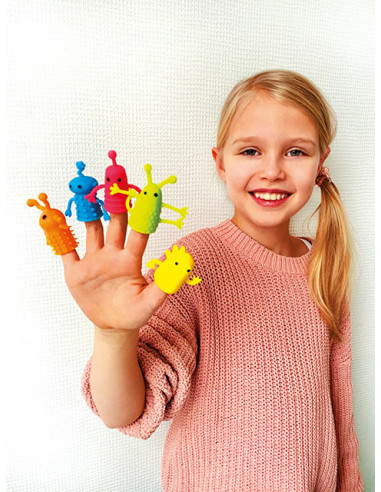 BEL53188,Set 27 figurine pentru deget Prietenii veseli