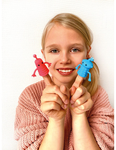 BEL53188,Set 27 figurine pentru deget Prietenii veseli