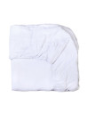 BN-YAPPYWhite_muselinsheet,Cearceaf din muselina, Pentru patut de 120x60 cm, YappyKids, White