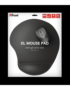 Mouse pad Trust Bigfoot XL, cu gel pad, negru,TR-23728