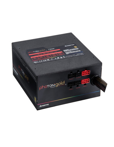 GDP-750C-RGB,SURSE Chieftec - gaming, "Photon GOLD" 750W ATX,EFF&gt90%,230V only,cable-mgt,RGB,retail, "GDP-750C-RGB" (timbru ve