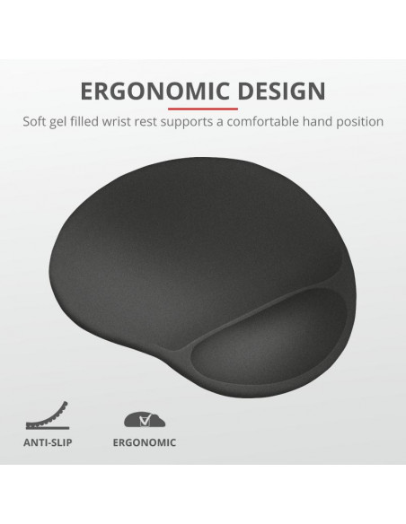 Mouse pad Trust Bigfoot XL, cu gel pad, negru,TR-23728 Mouse pad Trust Bigfoot XL, cu gel pad, negru,TR-23728