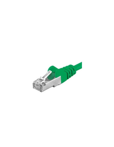 RY-SFTP-6A-10-GN,Patchcord SFTP RJ45-RJ45 Cat.6A, 10m, verde "SFTP-6A-10-GN"
