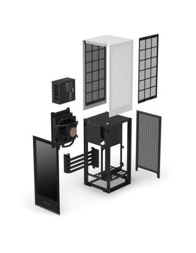 CA-H16WR-W1-EU,Carcasa NZXT H1 White, 650W