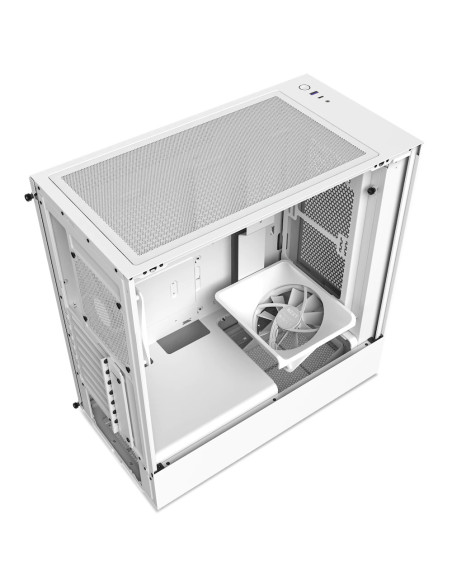 CC-H51FW-01,Carcasa NZXT H5 Flow White, Fara Sursa