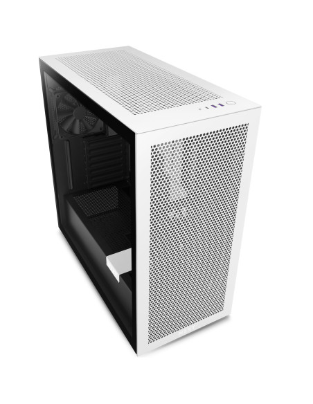 CM-H71FG-01,Carcasa NZXT H7 Flow Matte White-Black, Fara Sursa