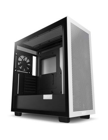 CM-H71FG-01,Carcasa NZXT H7 Flow Matte White-Black, Fara Sursa