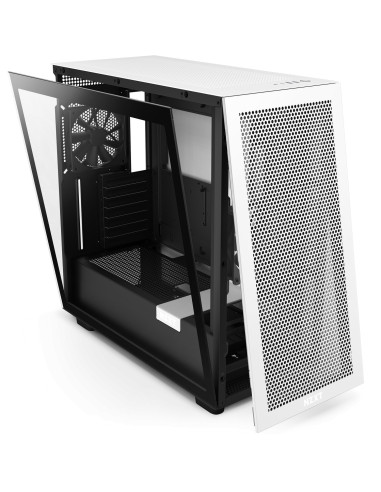 CM-H71FG-01,Carcasa NZXT H7 Flow Matte White-Black, Fara Sursa