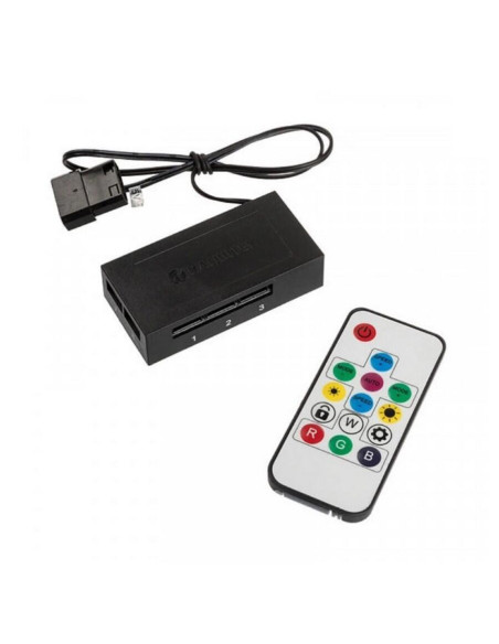 0R40B00112,Ventilator Raijintek IRIS 12 Rainbow ADD RGB LED with Controller, 120mm, 3 Pack