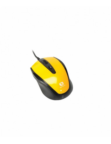 Mouse Serioux cu fir, optic, Pastel 3300, 1000dpi, galben
