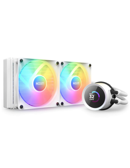 RL-KR240-W1,Cooler procesor Kraken 240 RGB White, 2x 120mm