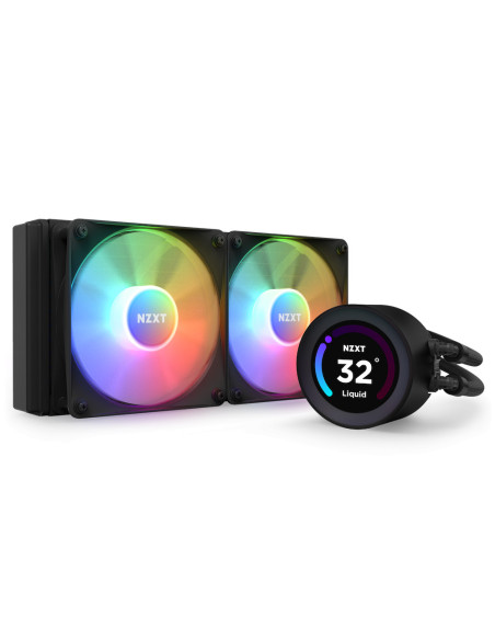 RL-KR24E-B1,Cooler procesor Kraken Elite 240 RGB Black, 2x 120mm