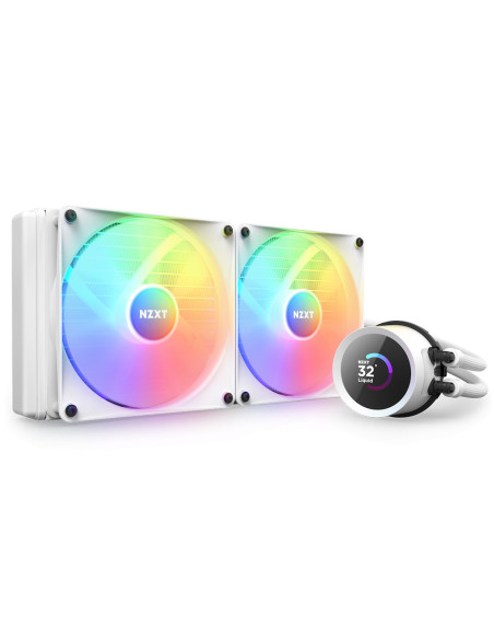 RL-KR280-W1,Cooler procesor Kraken 280 RGB White, 2x 140mm